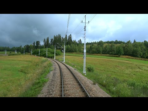 Cabview 4K ED72-012 & 013 Zakopane - Kalwaria Zebrzydowska Lanckorona + sound - 11.07.2022
