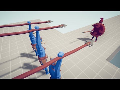 3x SPEAR THROWER vs EVERY UNIT | Totally Accurate Battle Simulator TABS