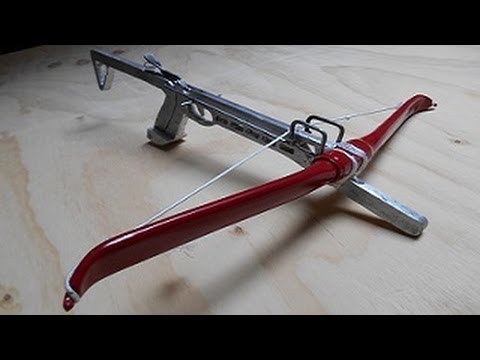 Powerful Mini Crossbow : 8 Steps - Instructables