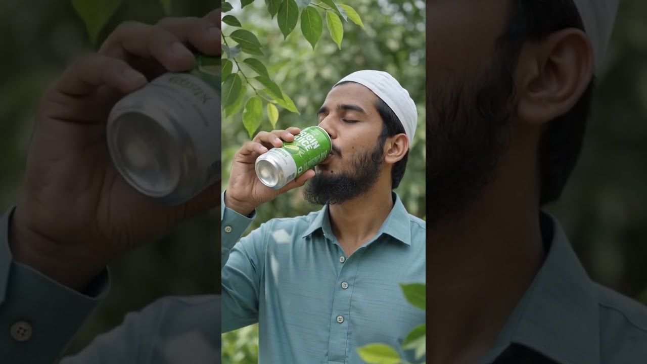 Refreshing Origin Juice Ad