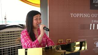 AMES Hotel Topping Out Ceremony