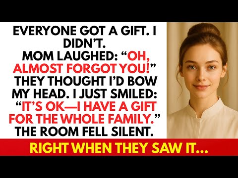 At Christmas Dinner, My Family Gifted Everyone Except Me — Even Though I Paid for the $6,200 Feast.