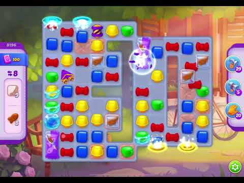 HomeScapes Level 8196 no boosters (16 moves)