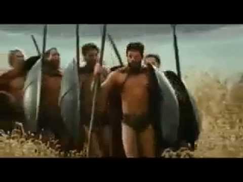 Espartanos a bailar el pim pim