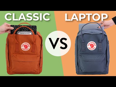 Kanken Classic vs Kanken Laptop Backpack (13" 15" 17")