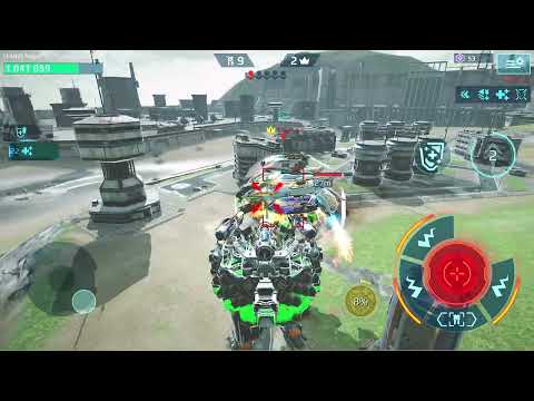 War Robots Showdown: Luchador vs Rook with 10M Damage in Free For All! @angrywr #warrobots