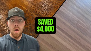 Beginner Guide to Refinishing Hardwood Floors on a Budget (I Saved Over $4,000)