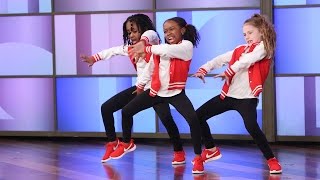 A Terrific Dancing Trio Performs!