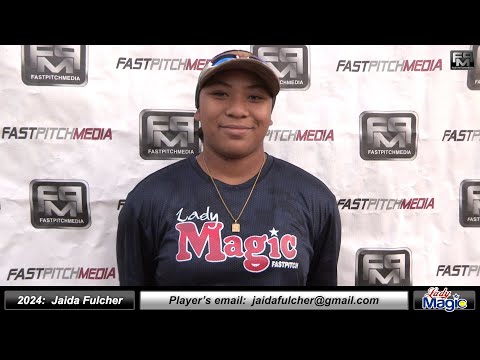 2024 Jaida Fulcher 4.0 GPA - Athletic 3rd base and Pitcher Softball Skills Video - Lady Magic Boykin