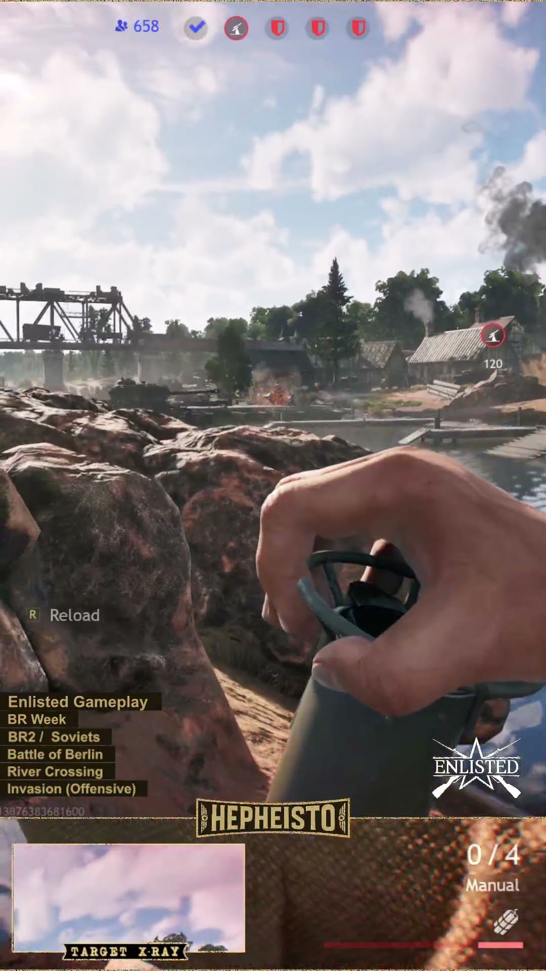 Anti Tank Gunner eliminates Panzer II J with M1 Bazooka