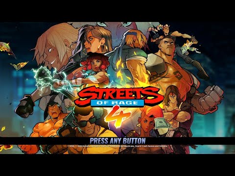 Streets of Rage 4 (PlayStation 4) 【Longplay】