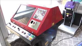 Trying to Repair A Sharp XM-1801 Monitor in a Nintendo Red Tent Cocktail Arcade Game - Mario Bros.