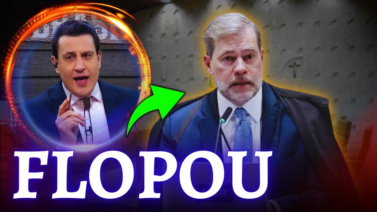 FLOPOU ⛔ Toffoli recebe medalha mas desembargadores boicotam o evento