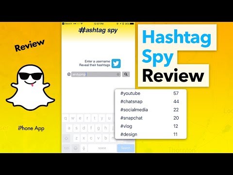 Hashtag Spy iPhone App Review - Research Hashtags