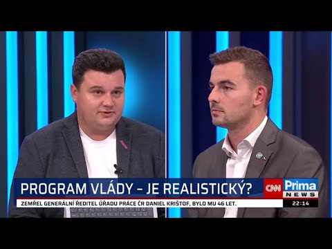 Libor Vondráček v diskusi s poslanci STAN a TOP09.