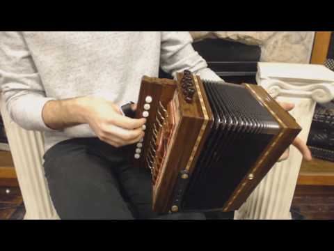 New Wood Sag'Ne Quebecois Melodeon Key of D Binci LMMH 10 2 $2799