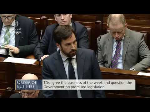 Deputy Peter Fitzpatrick - Order of Business - 05.03.2019