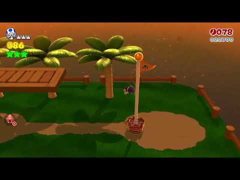 Super Mario 3D World (Switch) 11-9 Speedrun - Time: 22 (TWR)