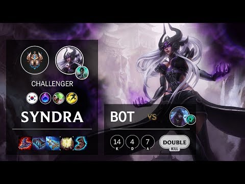 Syndra Bot vs Aphelios - KR Challenger Patch 10.11