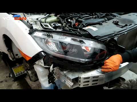 2016-2021 Honda Civic - Headlight Assembly Installation