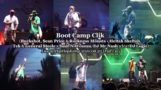 Boot Camp Clik (Buckshot, Sean Price ... Smif&#39;N&#39;Wessun) • Live @ Hip Hop Kemp 2010.08.20 [Full Cut]