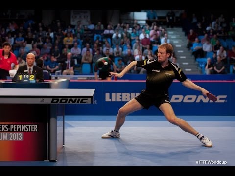 Men´s World Cup 2013 Highlights: Patrick Baum vs Tang Peng
