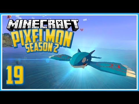 Pixelmon Season 2: Episode 19 - Kyogre Spotted!!!