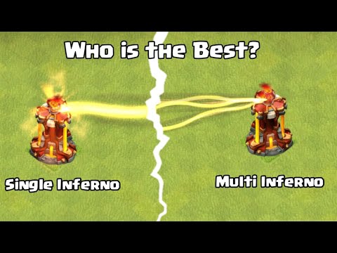 Single Inferno vs Multi Inferno! - Clash of Clans