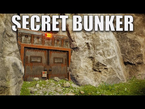 I built a secret underground bunker in rust...