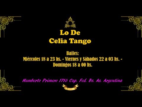 En Lo De Celia Tango: Fue mi salvación - E. Donato - H. Lagos 1940