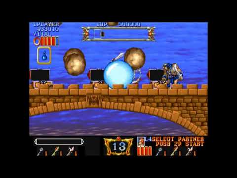 Magic Sword  - (Arcade Longplay) (1990)