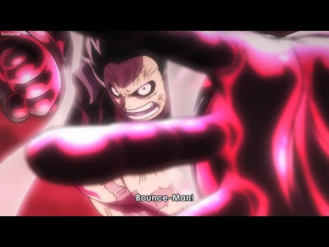 Luffy's Gear 4 Transformation | One Piece 1017