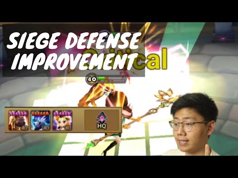 Not A KHMUN VIGOR SKOGUL But A KHMUN VIGOR ETHNA? | Siege Defense Improvement - SUMMONERS WAR