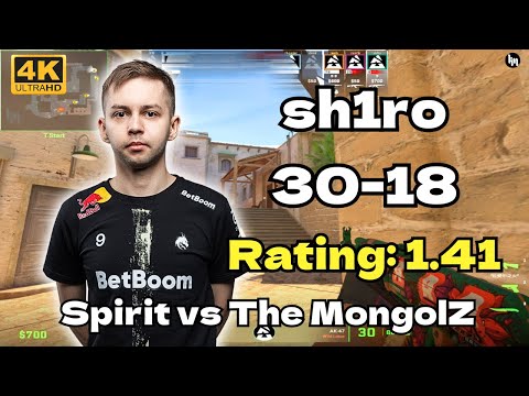 🔥sh1ro (30-18) Spirit vs The MongolZ (mirage) | BLAST Bounty 2025 Season 2 Finals #cs2 #donk