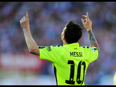 Lionel Messi vs Atletico de Madrid (La Liga - Away) 14/15 ● HD 720p