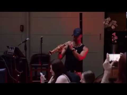 Julian Smith Sax Performing 'All By Myself'