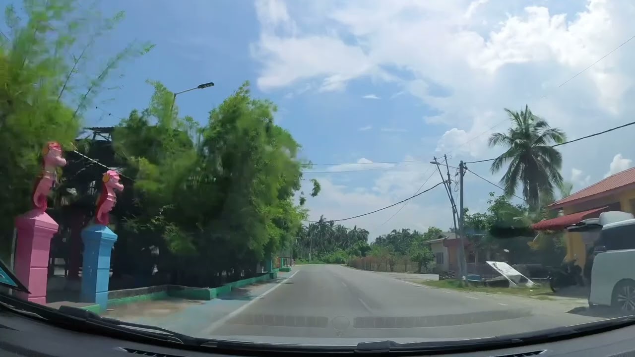 Driving Around Sekinchan Town | Selangor Malaysia (4K)