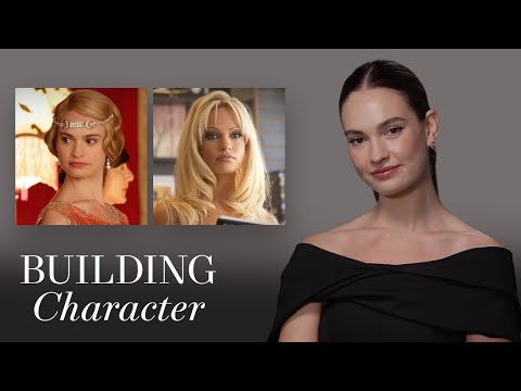 莉莉-詹姆斯反思變身帕米拉-安德森 | 塑造角色 | 《時尚芭莎 (Lily James Reflects on Transforming into Pamela Anderson | Building Character | Harper’s Bazaar)