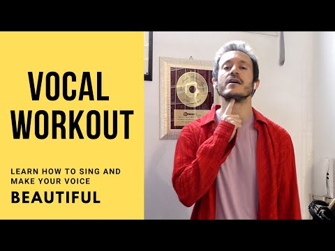 Vocal workout 1 (male) - EARLY MORNING VOCAL WARM UP