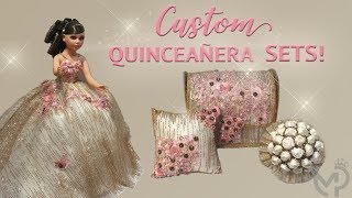 Make your own Quinceañera Set to Match your Dress!