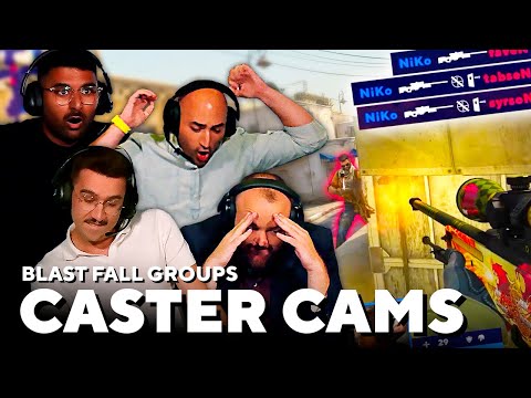 Caster Reactions of BLAST Premier Fall Groups 2022