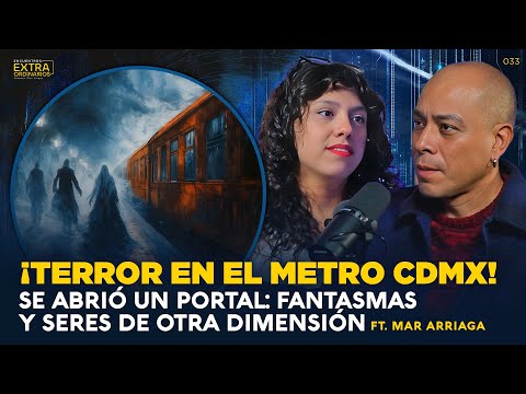 ¡TERROR EN EL METRO CDMX! Se abrió un PORTAL: Fantasmas y Seres de otra Dimensión