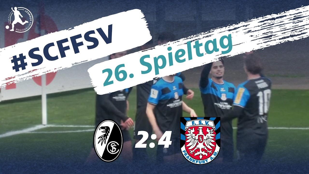 SC Freiburg II U23 vs FSV Frankfurt Highlights
