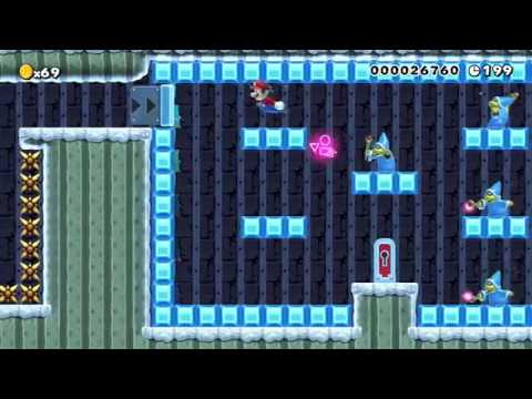 Super Mario Maker Levels: "Magikoopas in the Cursed Deep"