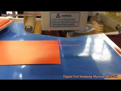 Infrared Positioning Digital Hot Stamping Machine