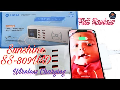 Sunshine SS-309WD Smart Charger Wireless Charging