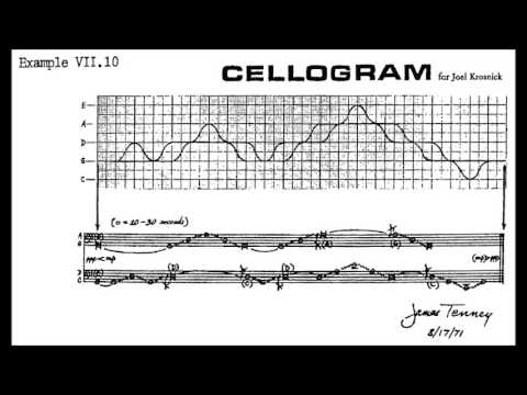 James Tenney - Cellogram (1971)