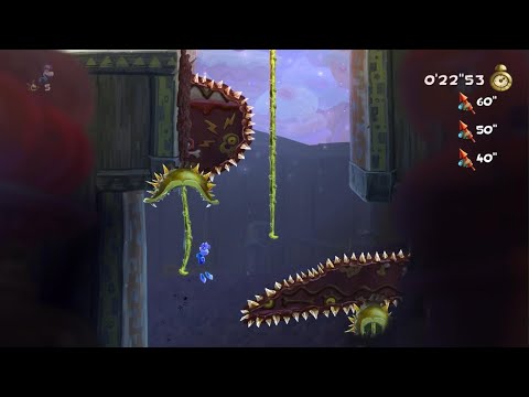 Rayman Legends (PS4) Replay (HD) Part 83: Mirror Rayman Invaded Paintings (2)