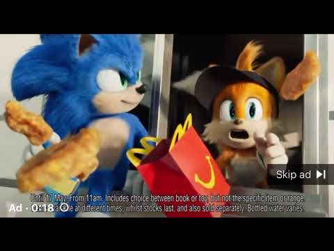 Sonic the Hedgehog 2 (2022) - McDonald’s UK Happy Meal Advert