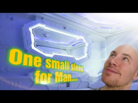 Space Capsule living in Ukraine Kyiv - Travel Guide by an Englishman - Monotel Capsule Hotel Review